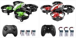 Holy Stone HS 210 Quadcopter Drones in Green and Red